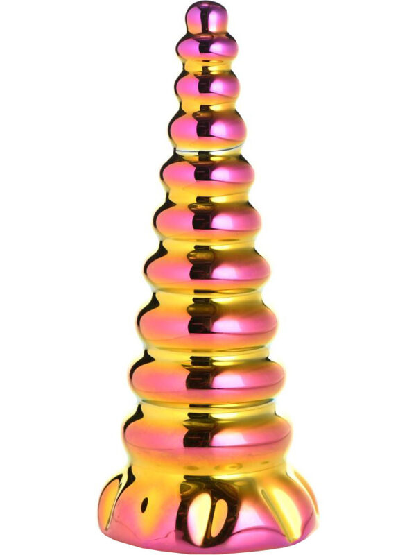 Creature Cocks: Twilight, Rainbow Glass Dildo