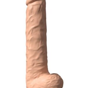 Dual Density Dildo med pung 38 cm