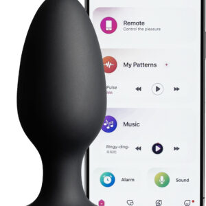 Lovense: Hush 2, Bluetooth Butt Plug, Large (57 mm)