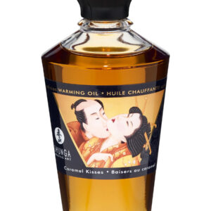 Shunga: Aphrodisiac Warming Oil, Caramel Kisses, 100 ml