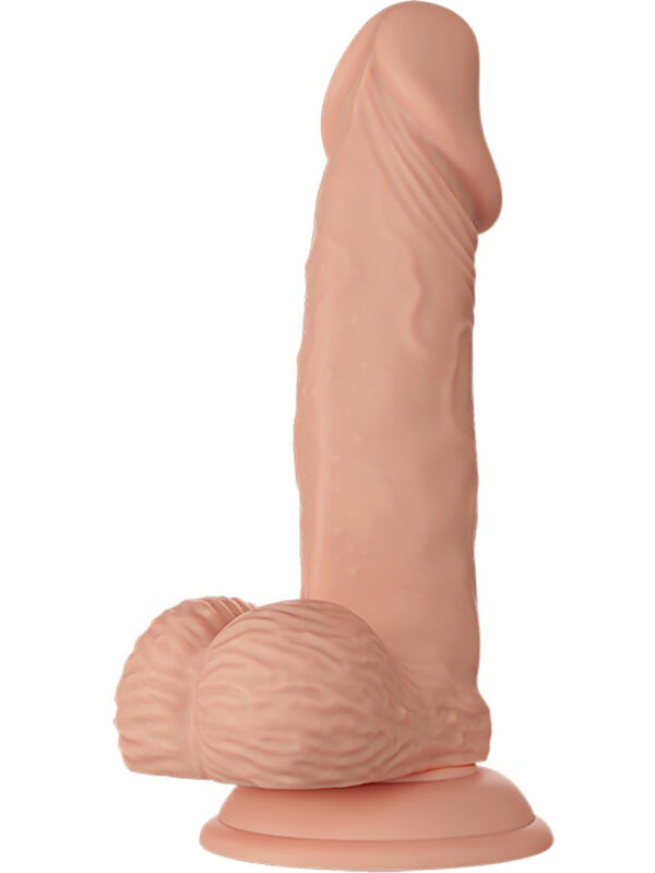 Beautiful Zebulon: Lifelike-Skin Dildo, 19 cm