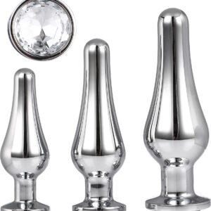 Dream Toys: Gleaming Love, Pleasure Plug Set, silver