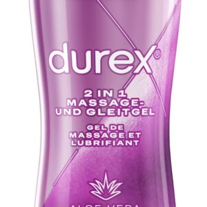 Durex Aloe Vera 2 in 1 - Glidmedel & Massage 200 ml