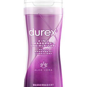 Durex Play Massage 2-in-1: Aloe Vera, Glidmedel/Gel, 200 ml