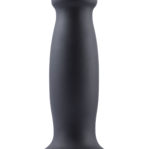 Hismith: KlicLok Silicone Dildo, 18 cm, svart