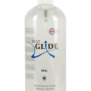 Just Glide Anal: Vattenbaserat Glidmedel, 1000 ml