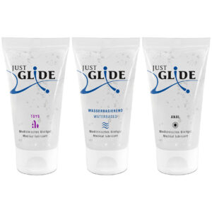 Just Glide: Glidmedel Set, 3x50 ml