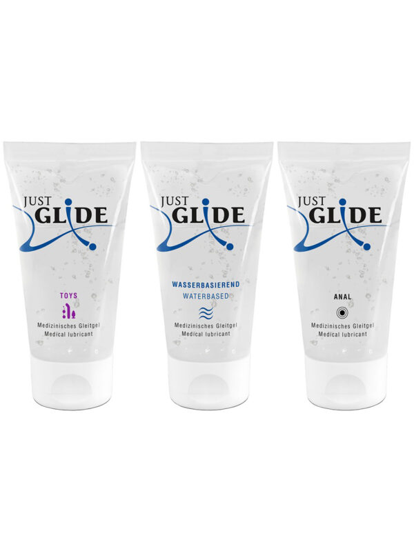 Just Glide: Glidmedel Set, 3x50 ml