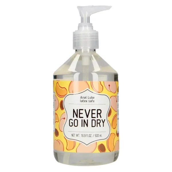 Never Go In Dry Glidmedel 500 ml