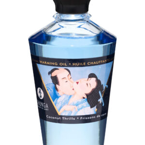 Shunga: Aphrodisiac Warming Oil, Coconut Thrills, 100 ml