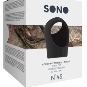 Sono 45 cockring with Ball strap