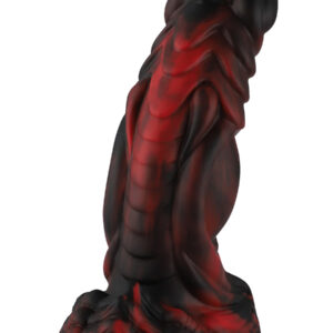 Wildolo: Merman Fantasy Suction Cup Dildo, 16 cm, svart