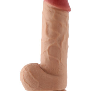 Auxfun: Realistic Thick Dildo 3XLR Attachment, 22 cm