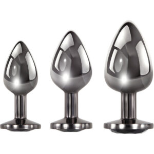 Evolved: Black Gem Anal Plug Set