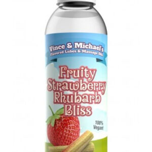 Fruity Strawberry Rhubarb Bliss Flavored Lubricant 150ml Glidmedel med smak