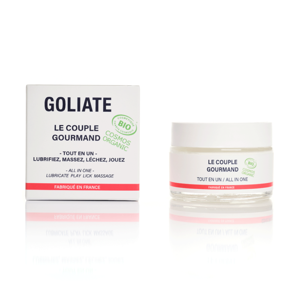 GOLIATE The Gourmet Couple - Massagesalva och Glidmedel 50ml