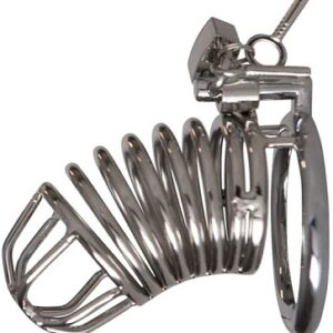 Rimba: Metal Chastity Device with Padlock