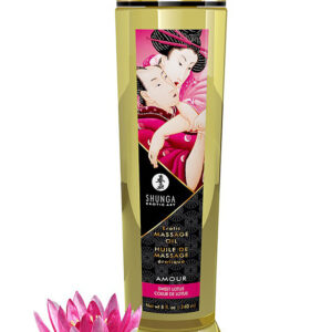 Shunga: Erotic Massage Oil, Amour Sweet Lotus, 240 ml