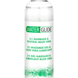 Waterglide 2:1 Massage Gel & Aloe Vera Lubricant 300ml Glidmedel & Massagelotion