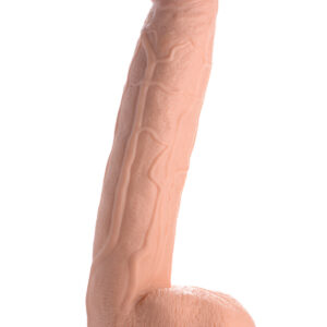 XR Brands: Raging Rhino Veiny Dong, 45 cm, ljus