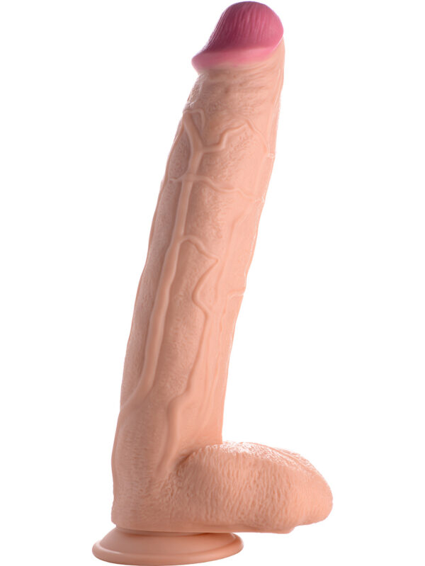 XR Brands: Raging Rhino Veiny Dong, 45 cm, ljus