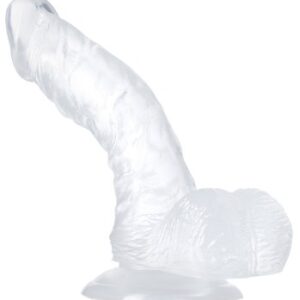 B Yours Diamond Sparkle Clear Dildo