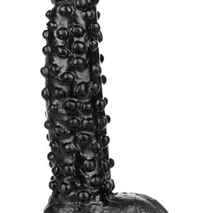 All Black: Dark Crystal Dildo, 27 cm