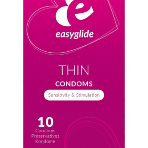 EasyGlide: Extra Thin Condoms, 10-pack