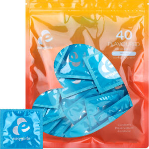 EasyGlide: Flavoured Condoms, 40-pack