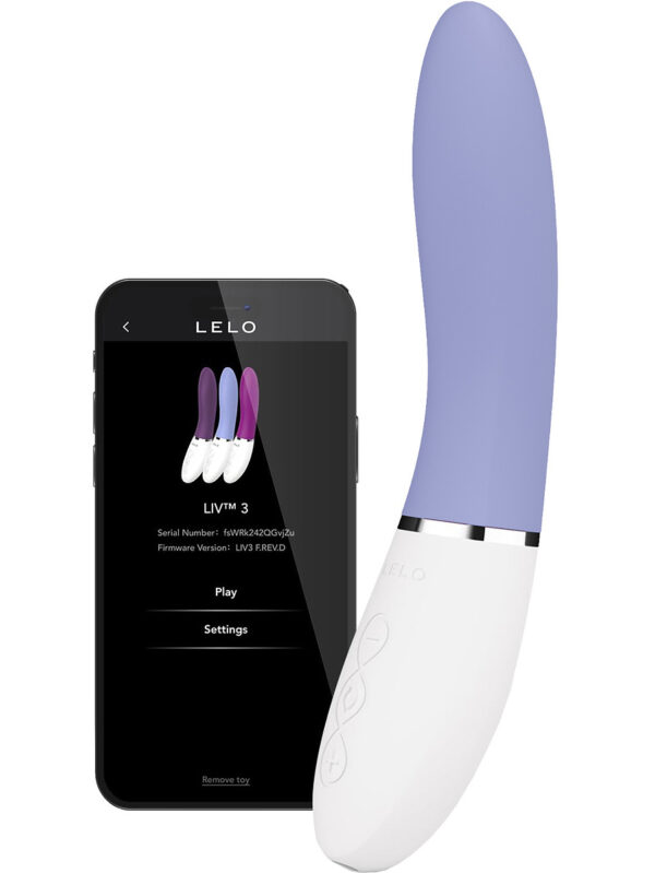 LELO: Liv 3, App-Controlled G-Spot Vibrator, ljuslila