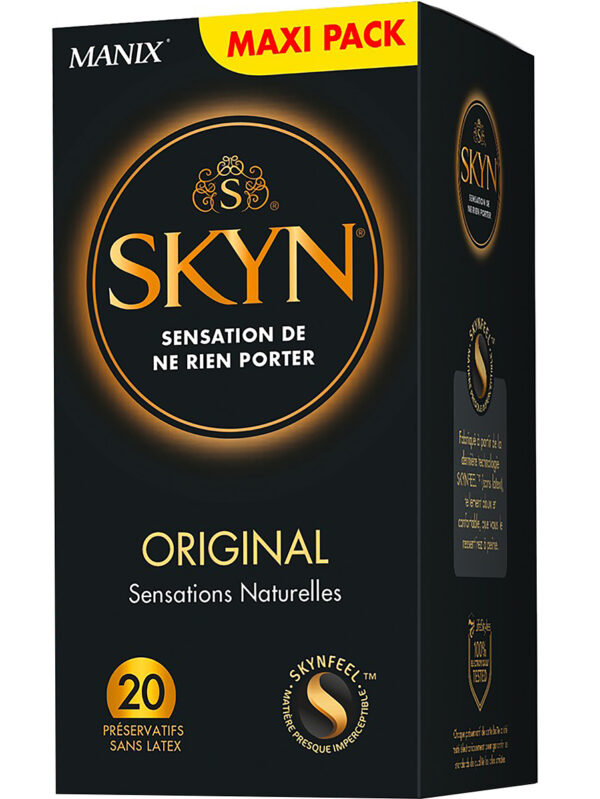 Manix Skyn Original: Kondomer, 20-pack