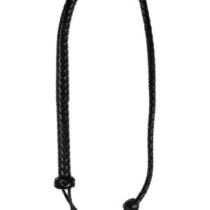 Ouch!: PU Leather Whip with Knot Detail