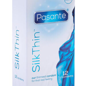 Pasante Silk Thin: Kondomer, 12-pack