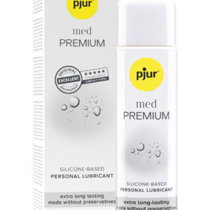 Pjur Med: Premium Glide, Silikonbaserat Glidmedel, 100 ml