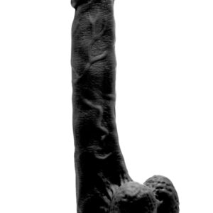 RealRock: Realistic Cock, 27 cm, svart