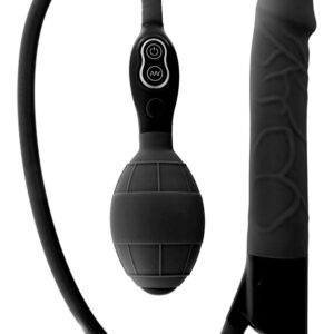 SevenCreations: Inflatable Vibrator, svart