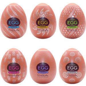 Tenga Egg: Stronger, Hard Boiled Package II, 6-pack