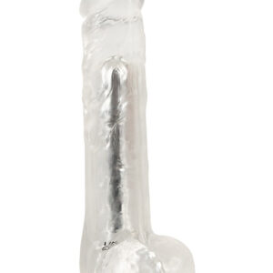 You2Toys: Crystal Clear Dildo Vibrator, 24,5 cm