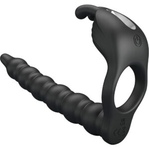 Pretty Love: Blackney, Vibrating Penis Ring Plug