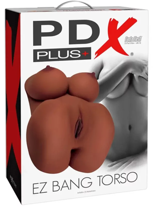 Pipedream PDX Plus EZ Bang Torso Brown 6kg Sexdocka