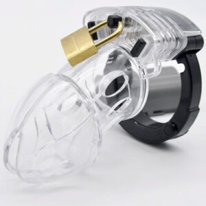 Slave4Master Edge Cock Cage Clear Kyskhetsbur