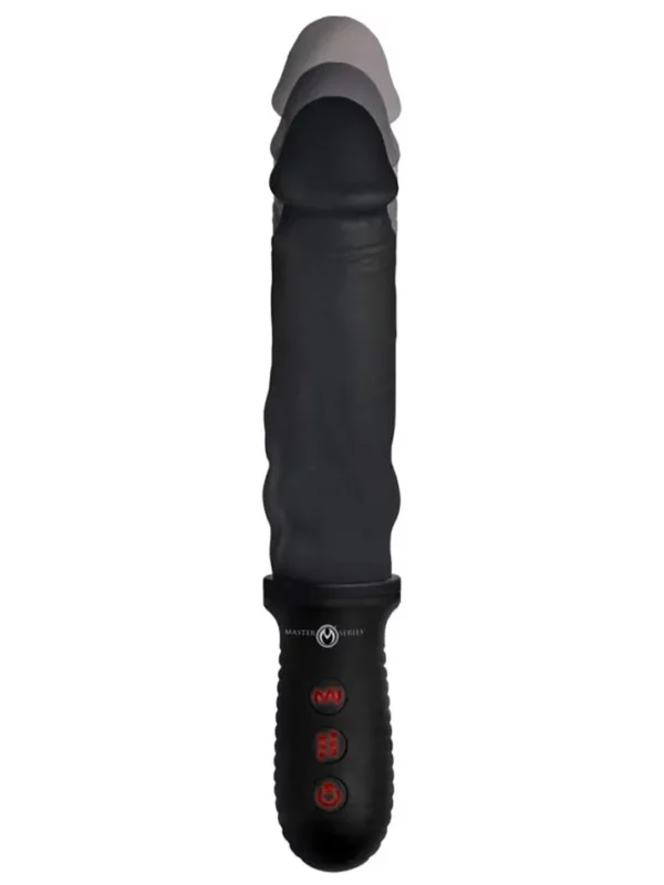 8X Auto Pounder Vibrating & Thrusting Dildo Dildo med vibrator