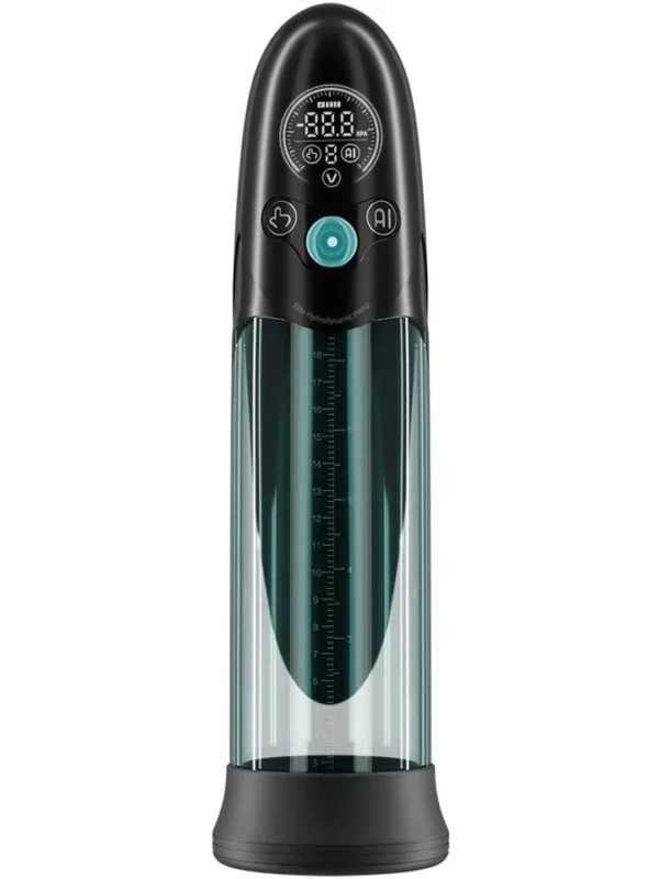BathFun Pro Dual-Use Water & Air Massager Automatisk penispump