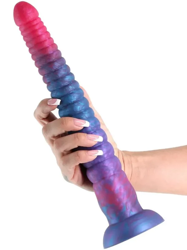 Colours Stacked Dildo Pink/Blue 30,5 cm Fantasy dildo