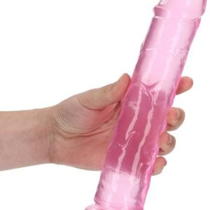 Crystal Clear dildo 23 cm, Pink