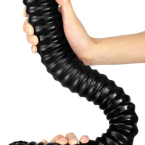 DoublePlayz Big Tortos Dildo Black 55 cm Extra lång analdildo