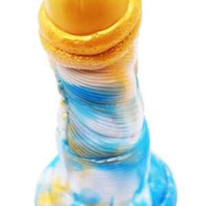 FantasyColors Dildo Nox Gold-Blue 21cm Dragon dildo