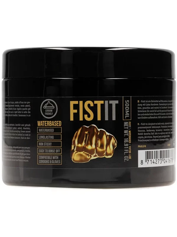 Fist It Waterbased Lubricant 500 ml Glidmedel anal/fisting