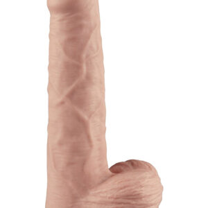 LoveToy: Real Softee, Silicone Vibrating Dildo, 22.5 cm