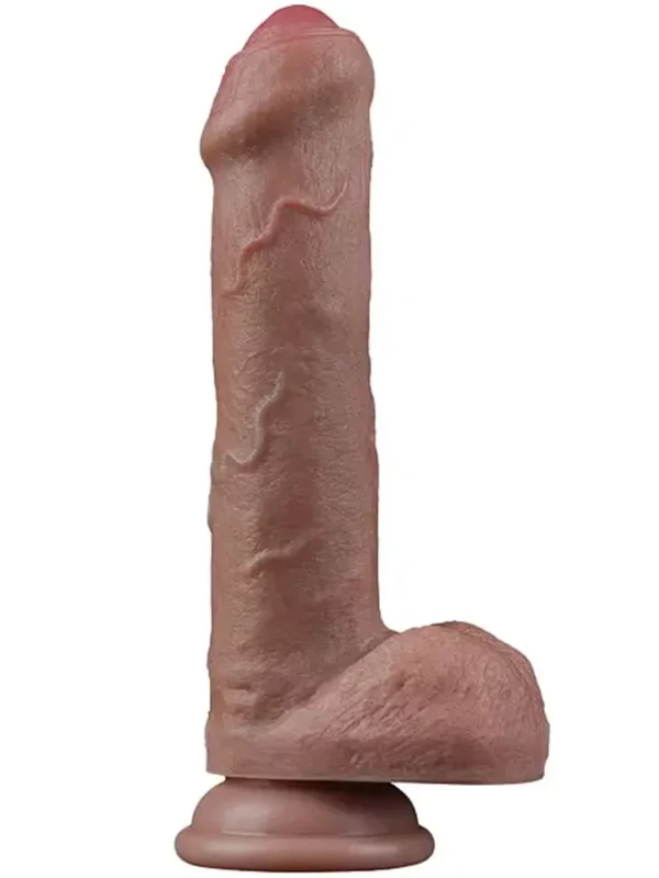 Lovetoy Dual-Layered Silicone Cock 20,5 cm Realistisk dildo